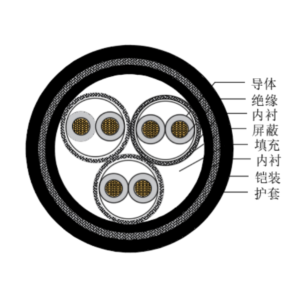 銅芯交聯(lián)聚乙烯絕緣低煙無(wú)鹵船用儀表電纜-CHJP195/SC-150/250V、CHJP196/SC-150/250V